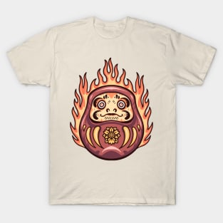 flaming daruma tattoo T-Shirt